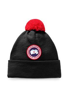 Accesorios Canada Goose Niños México - Merino Gorros Negros KI9208167